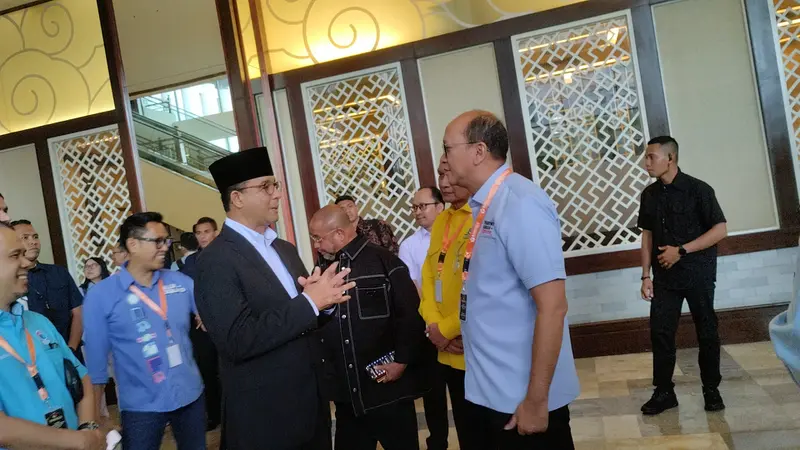 Di Rakornas Gakkumdu Bawaslu, Anies-Cak Imin Hadir