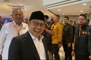 Di Rakornas Gakkumdu Bawaslu, Anies-Cak Imin Hadir