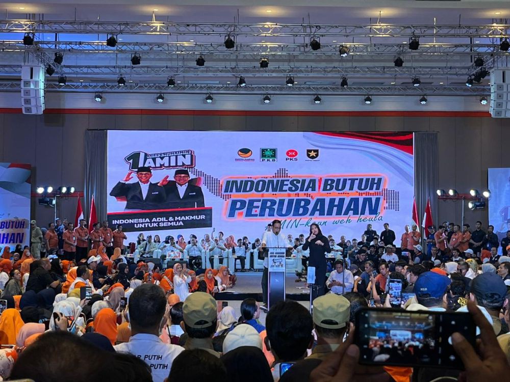 Kampanye di Bandung, Anies Baswedan Tawarkan Konsep Perubahan