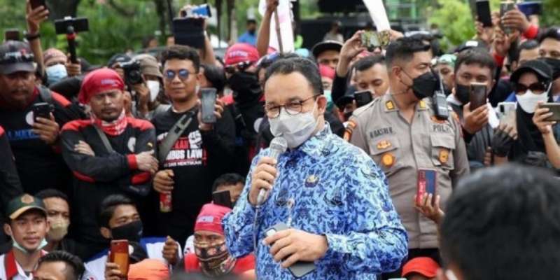 Gagal Naikkan UMP 2022 Jakarta, Begini Cerita Anies Baswedan