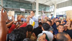 Anies Tiba di Medan dan Disambut Edy Rahmayadi