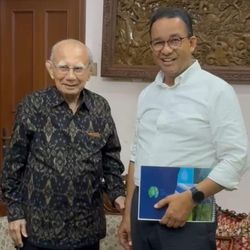 Bicara Masa Depan Bukan Masa Lalu, Anies Bertemu Emil Salim