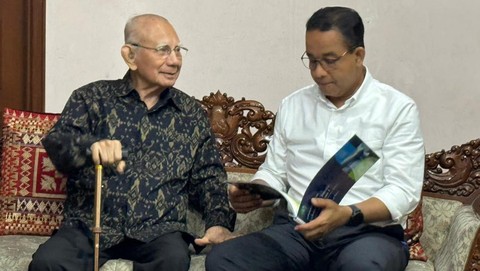 Bicara Masa Depan Bukan Masa Lalu, Anies Bertemu Emil Salim