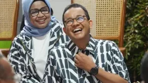 Dian Pelangi Kebanjiran Pesanan, Atasan Monogram Amin Tampilkan Serasi Oleh Anies Baswedan dan Istrinya